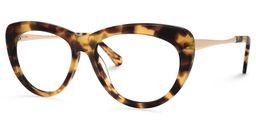 Abdon Braun-Tortoise Cateye Brille1