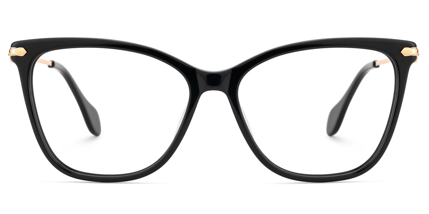 Westley Schwarz Schmetterling Gemischte-Materialien Brille0
