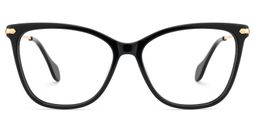 Westley Schwarz Schmetterling Brille0