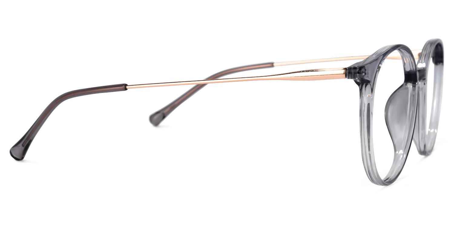 Ohnicio Grau Rund Brille2