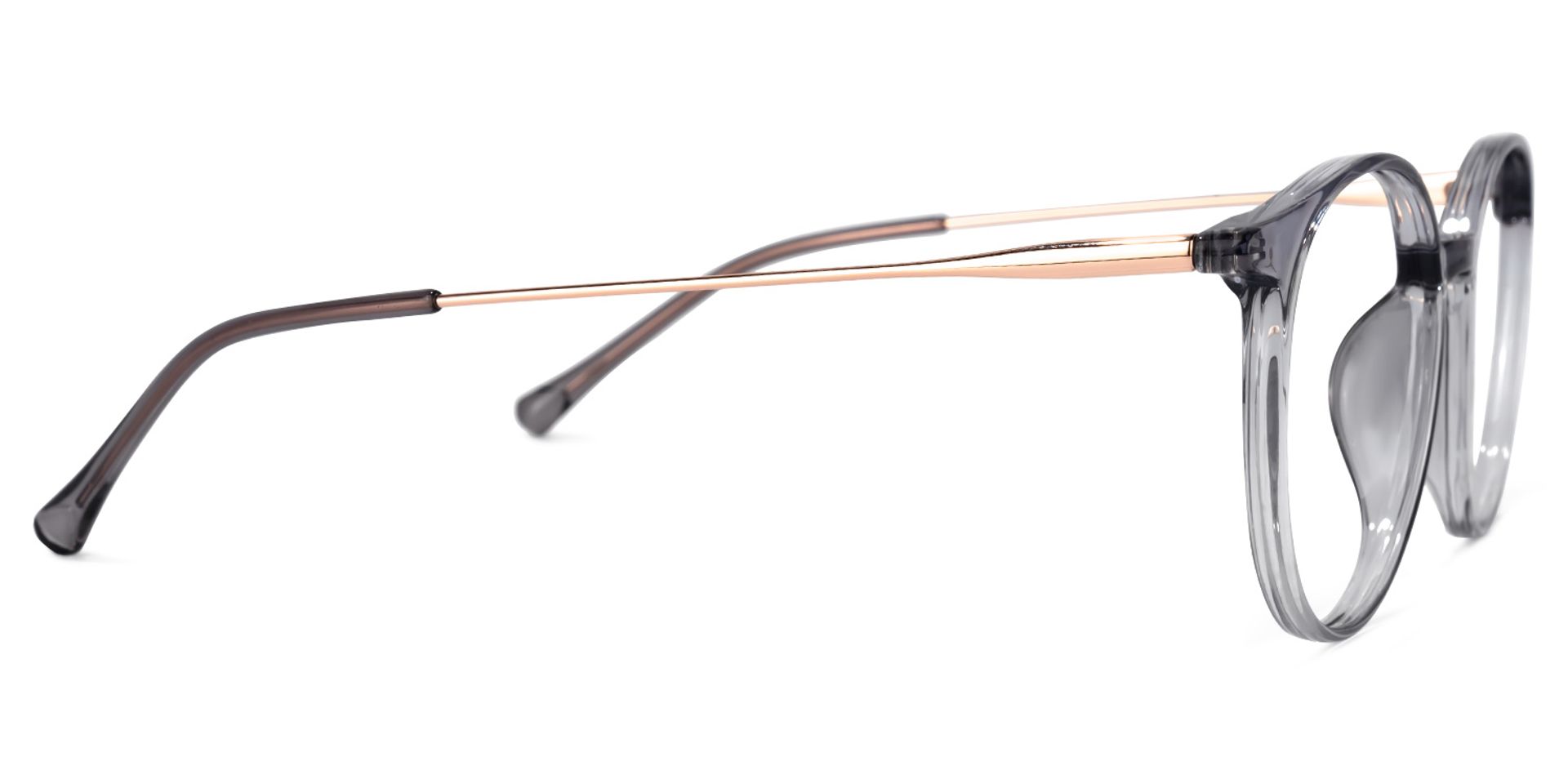 Ohnicio Grau Rund Brille2