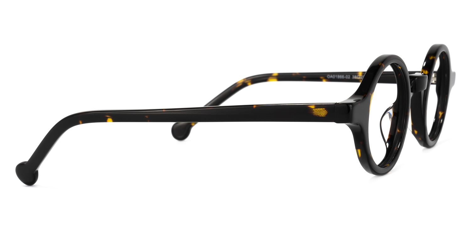 Cassandra Tortoise Runde Brille3