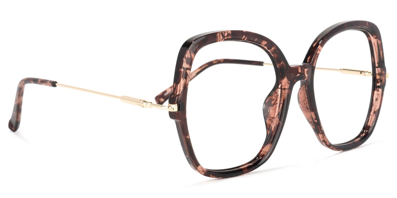 Quinn Tortoise Quadratische Brille2