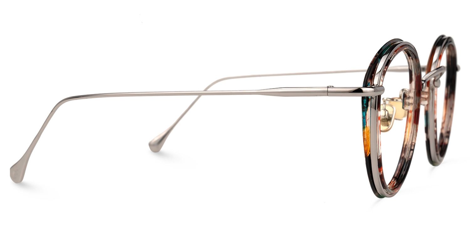 Clementine Tortoise Runde Brille3