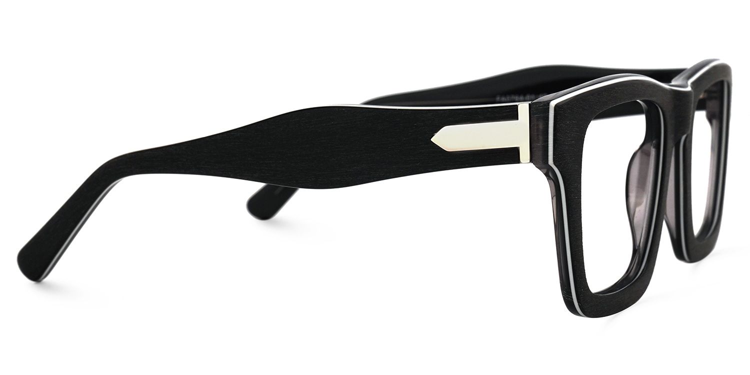 Noah Dunkelgrau Rechteckige Brille2