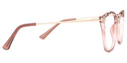 Vaughan Rosa Cateye Brille3