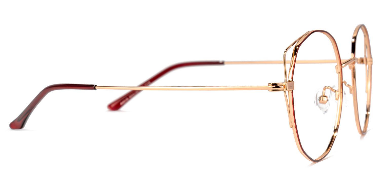 Paddy Rot Geometrich Brille2