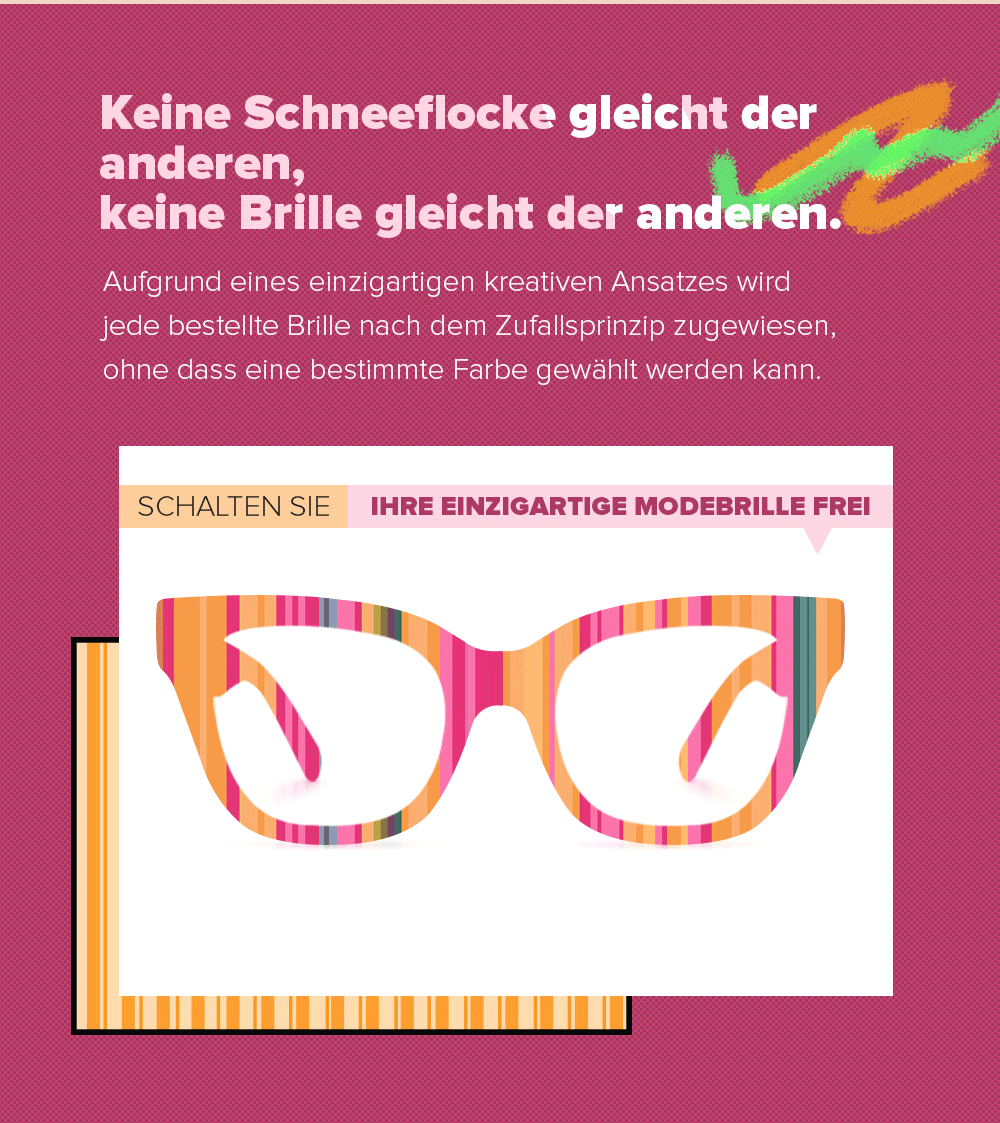 Nereyda Twizzlers Bunt Cateye Bonbon Brille
