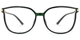 Walden Dunkelgrün Cateye Brille0