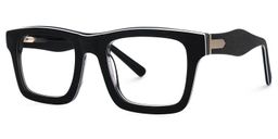 Noah Dunkelgrau Rechteckig Brille0