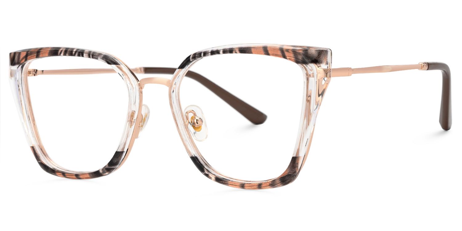 Joey Braun-Tortoise Rechteckig Brille1