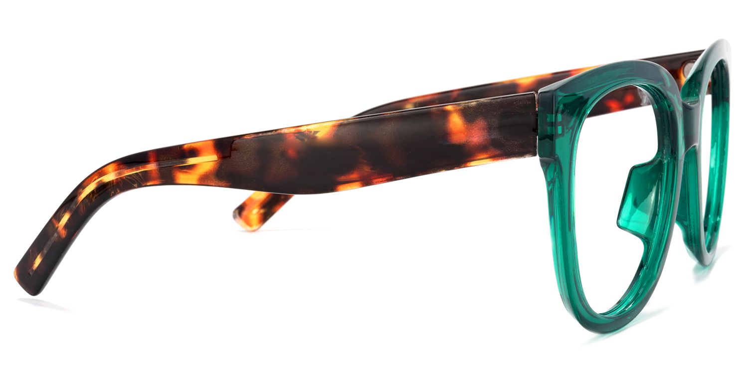 Harrell dunkelgrün Quadratische Brille3