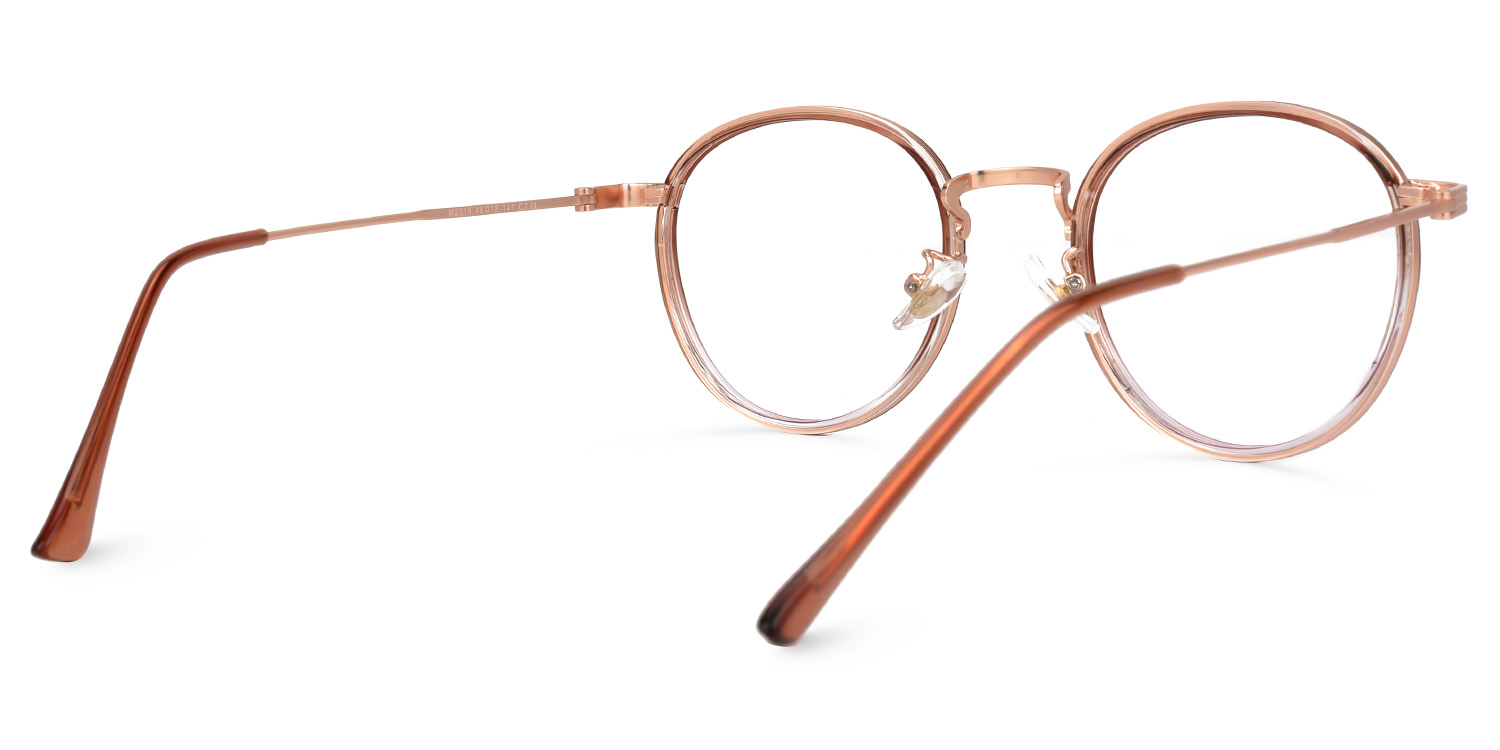 Nalany Braun Rund Brille2