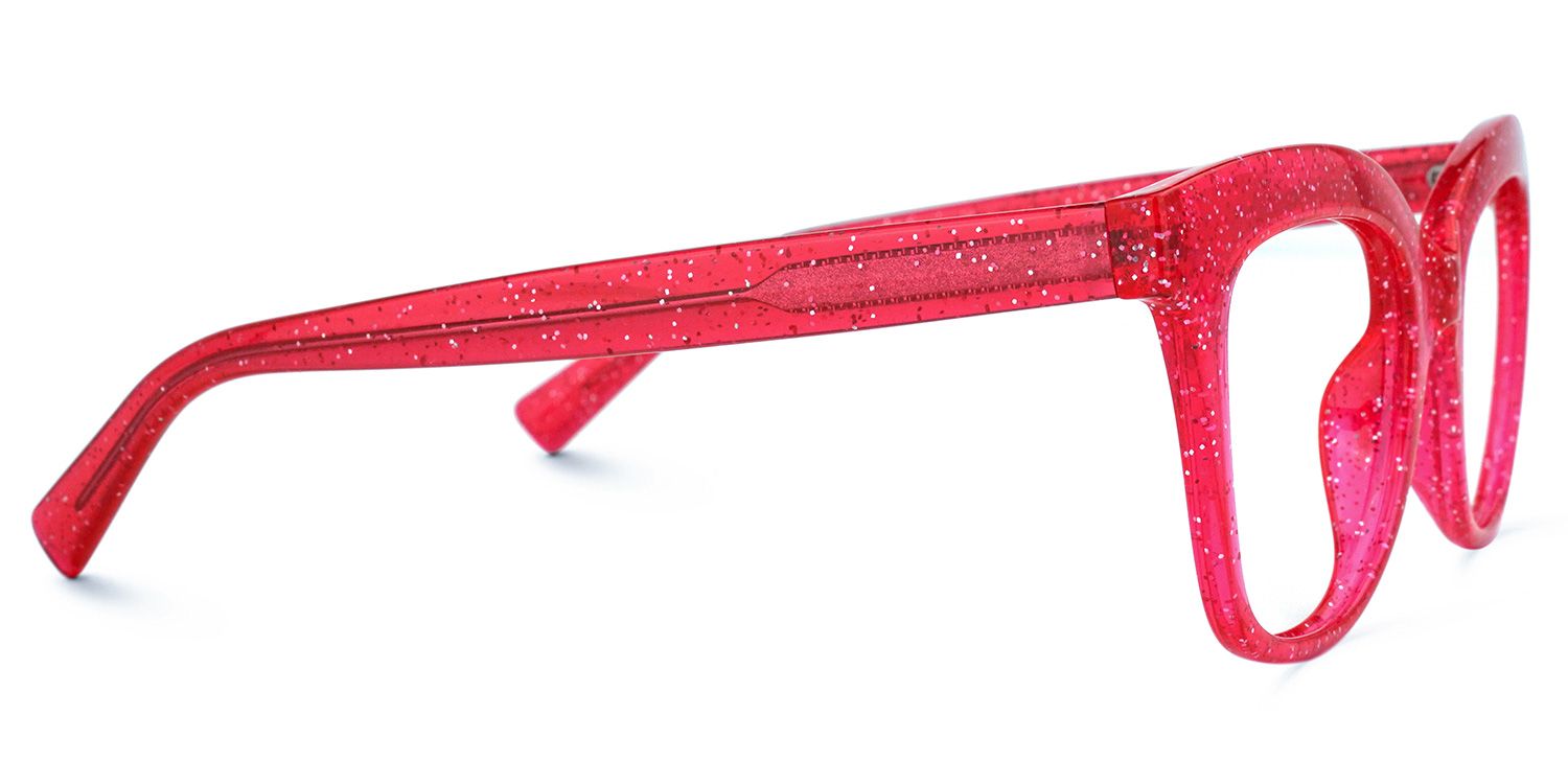 Santiago Rosa Lila Cat Eye Brille2