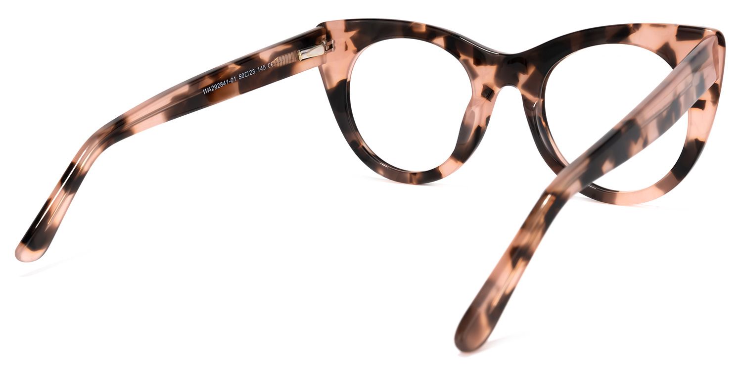 Eutin Rosa Tortoise Cateye Brille4