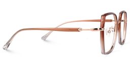 Burt Braun Rechteckig Brille3