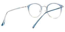 Basilia Blau Rund Brille3