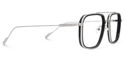 Bronica Schwarz Pilot Brille2