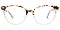 Felesa Gelb-Tortoise Cateye Brille0
