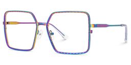 Thalia Lila Quadratisch Brille4