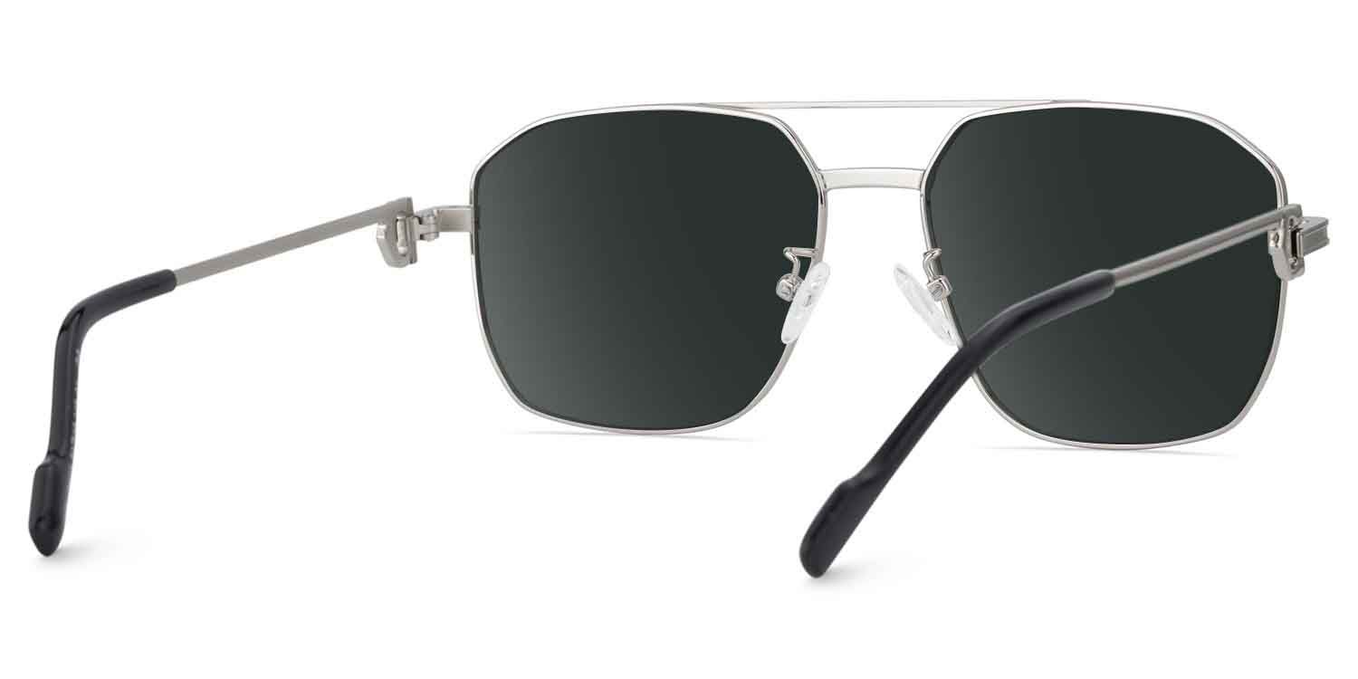 Ludwig Silber Pilot Metall Sonnenbrille4