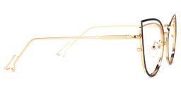 Mable Schwarze Cateye Brille3