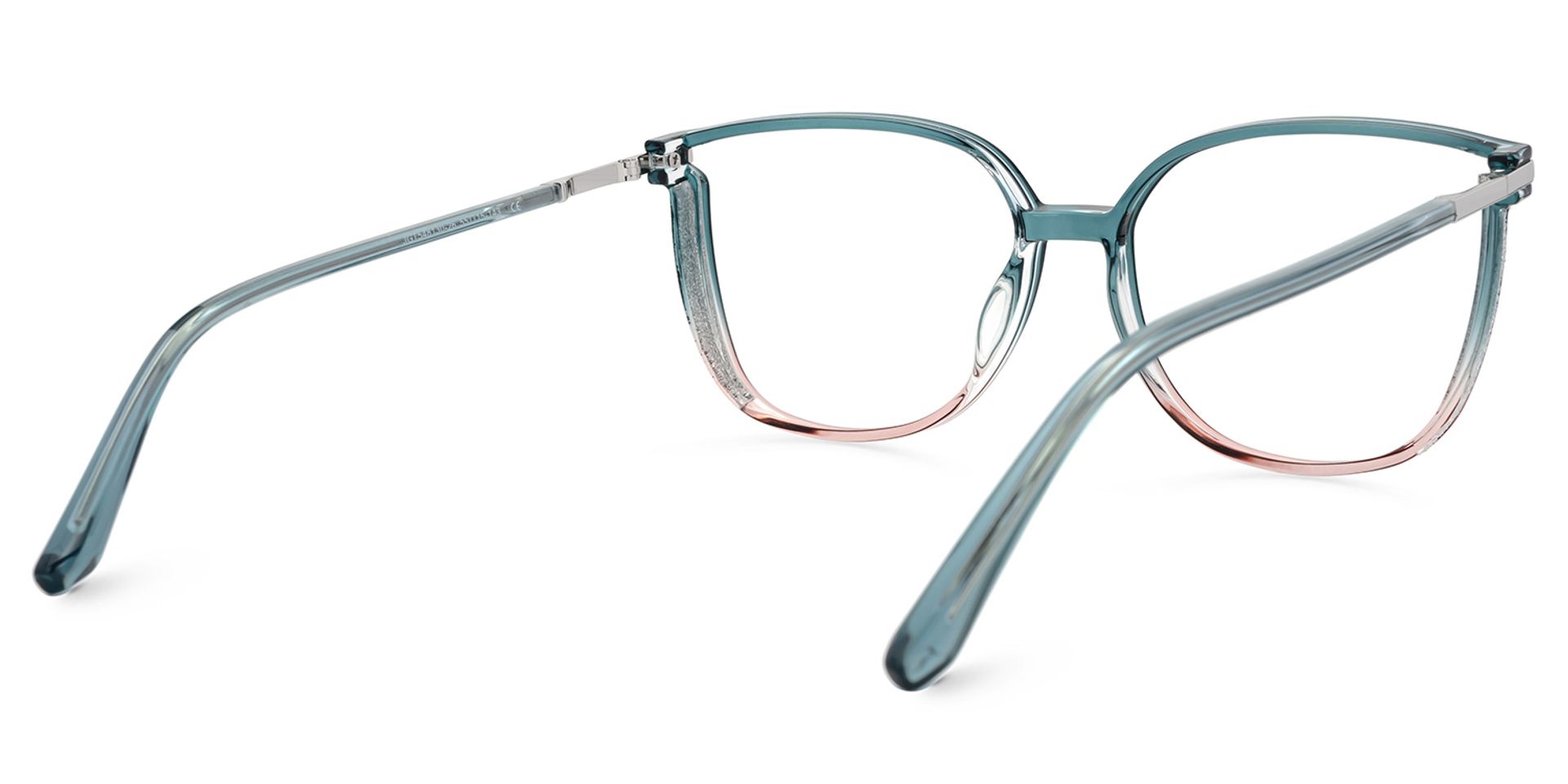 Walden Blau-Rosa Cateye Brille3