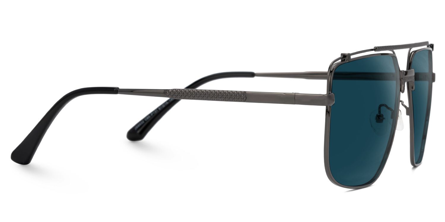 Arellano Grau Pilot Metall Sonnenbrille3