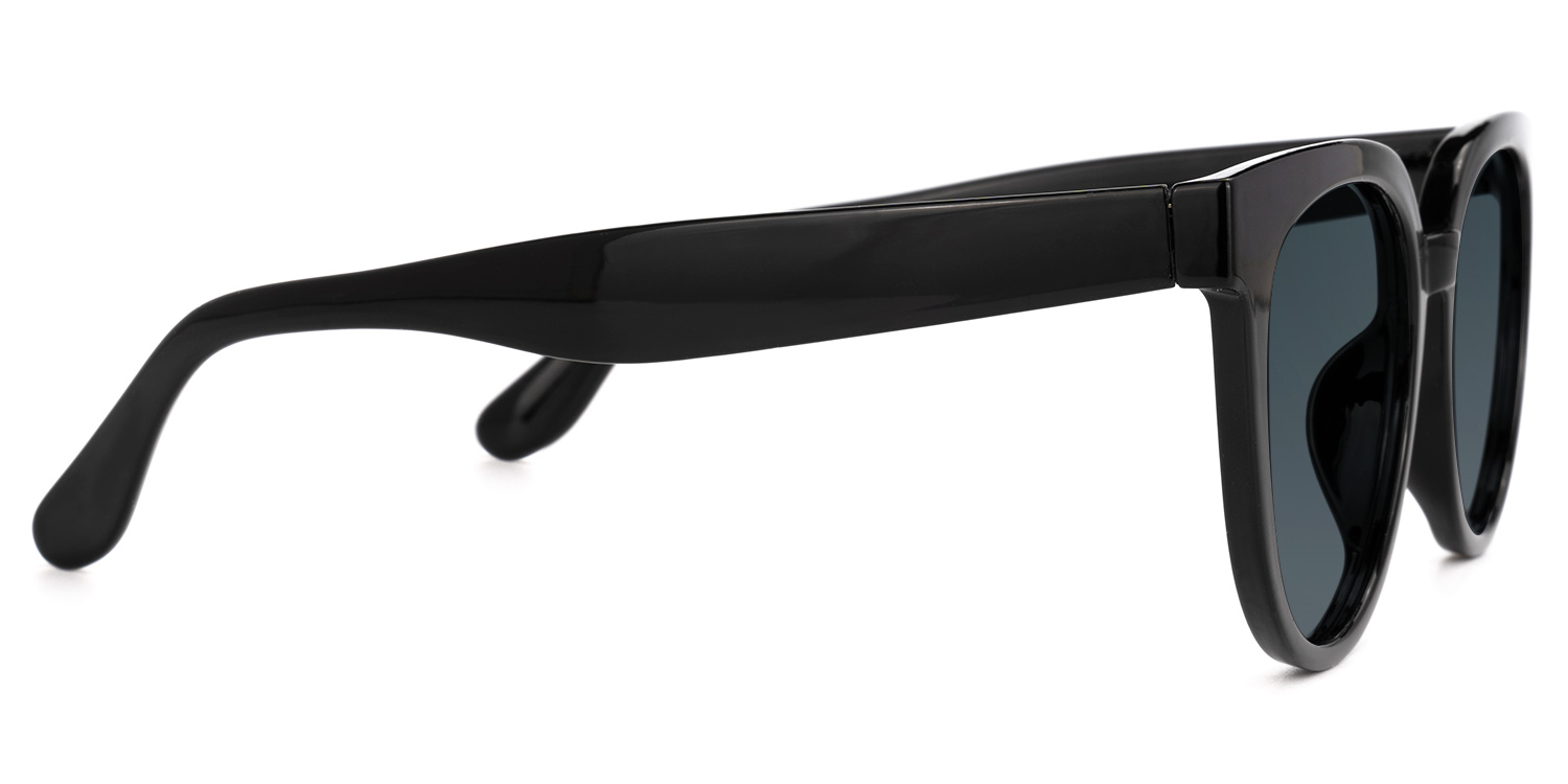 Becki Schwarze Polarisierende Cateye Sonnenbrille2