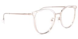 Oakley Gold Klar Rund Brille2