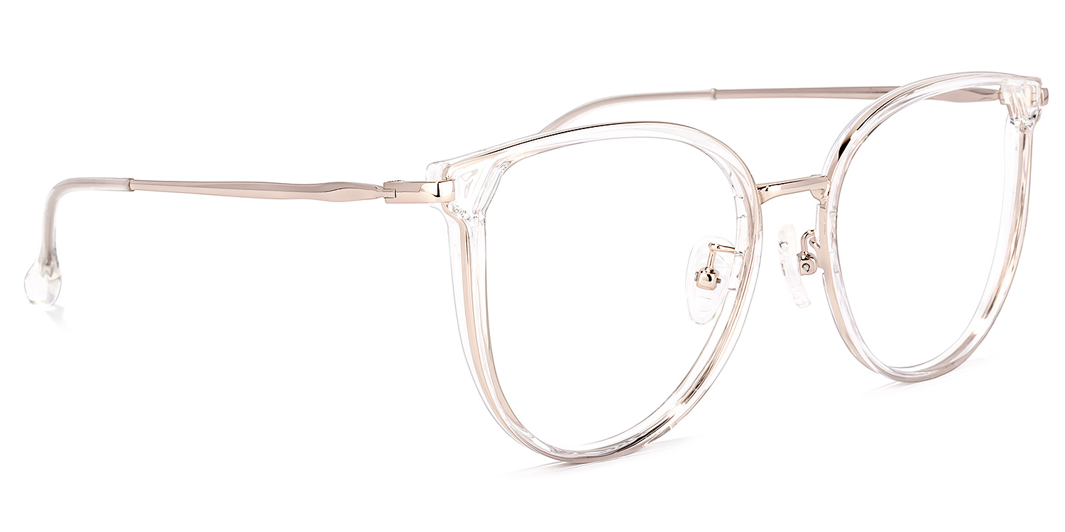 Oakley Gold Kristall Rund Brille2