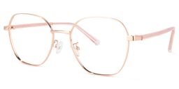 Perry Gold Geometrisch Brille1