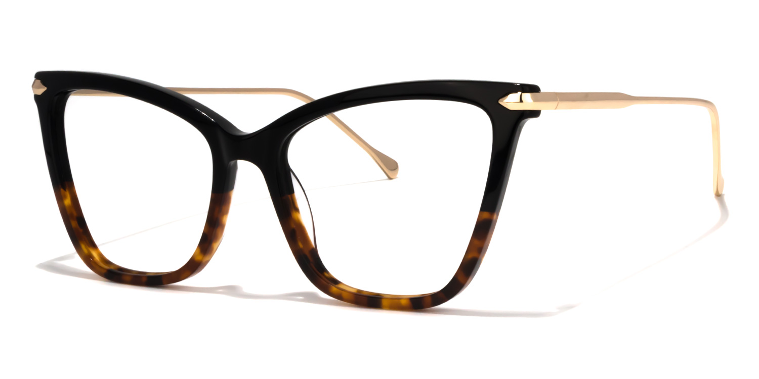 Hilary Tortoise Cateye Brille1