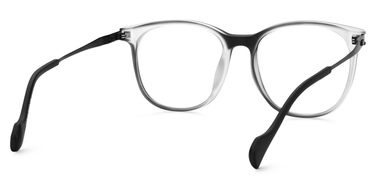 Essie Schwarz-Weiß Rund Brille3