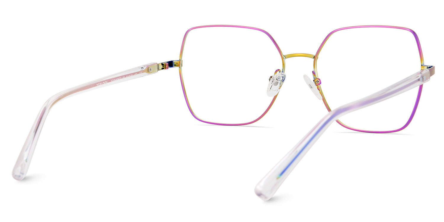 Billie Bunt Geometrisch Gemischte Materialien Brille6