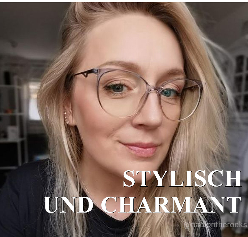 Babbage Grau Rund Brille