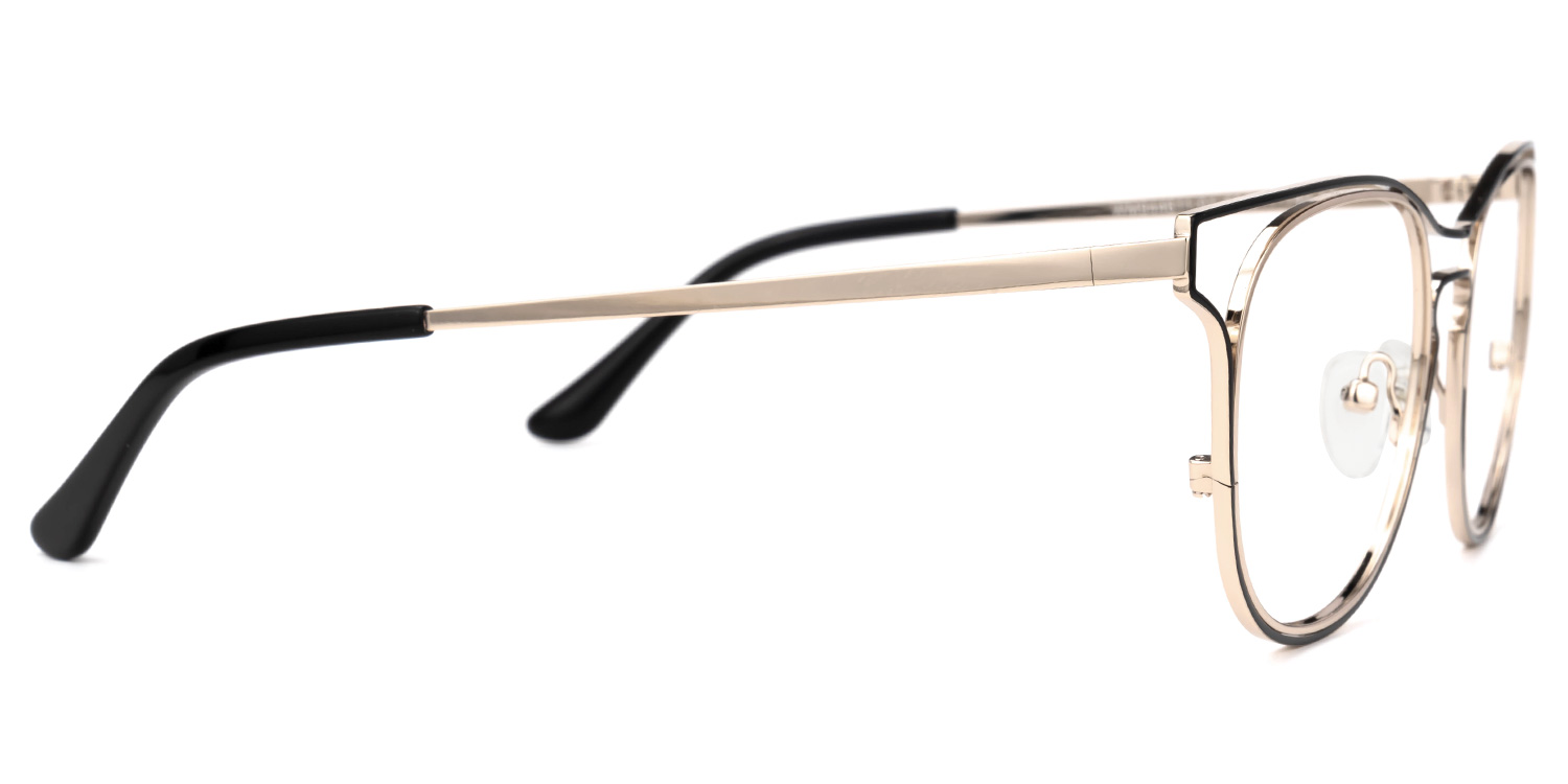 Judge Schwarz Oval Brille3