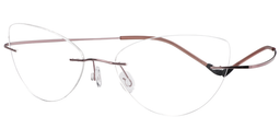 Evelyn Rosa Cat Eye Brille1
