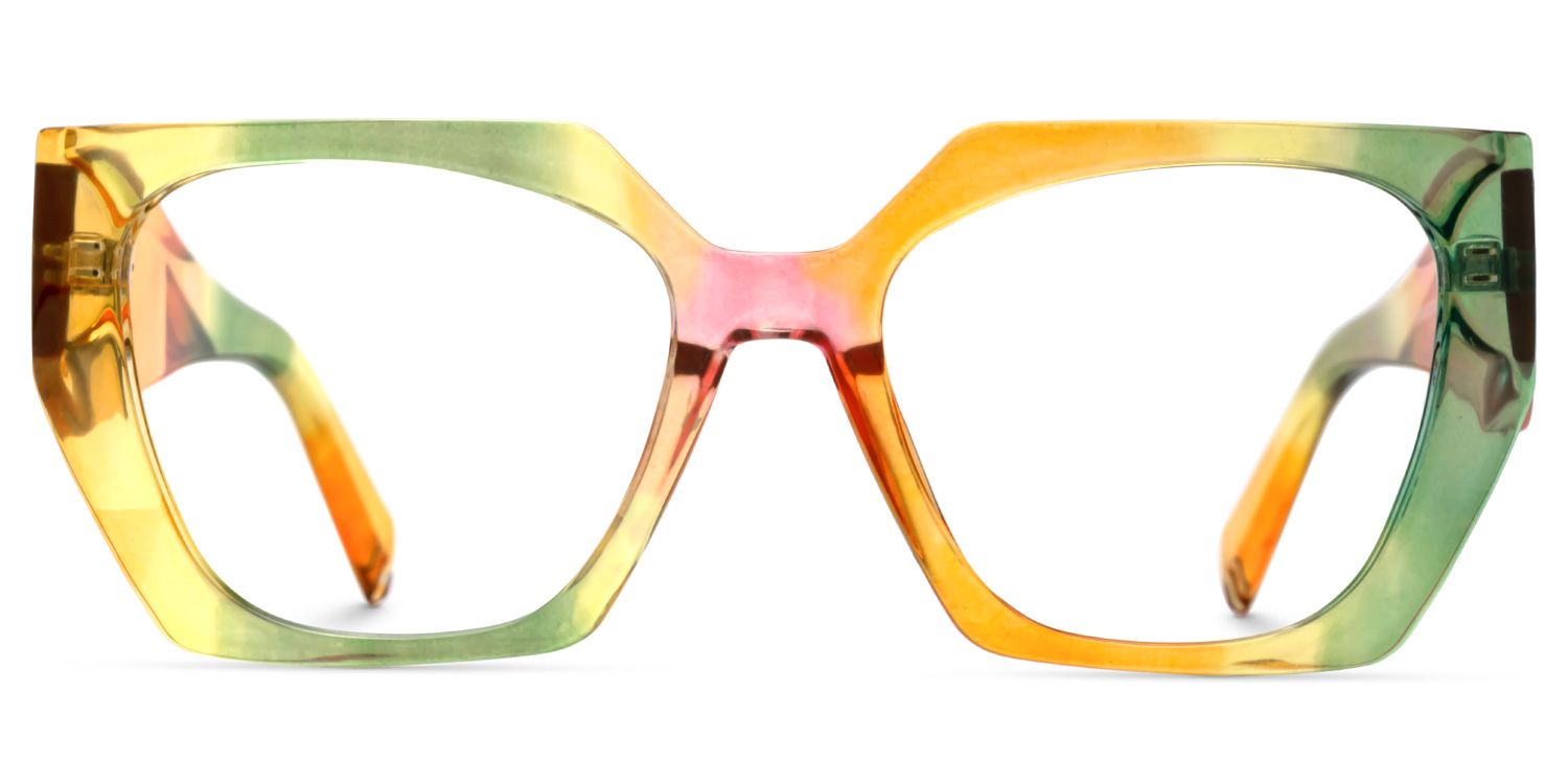 Gauge Bunt Geometrisch Brille0
