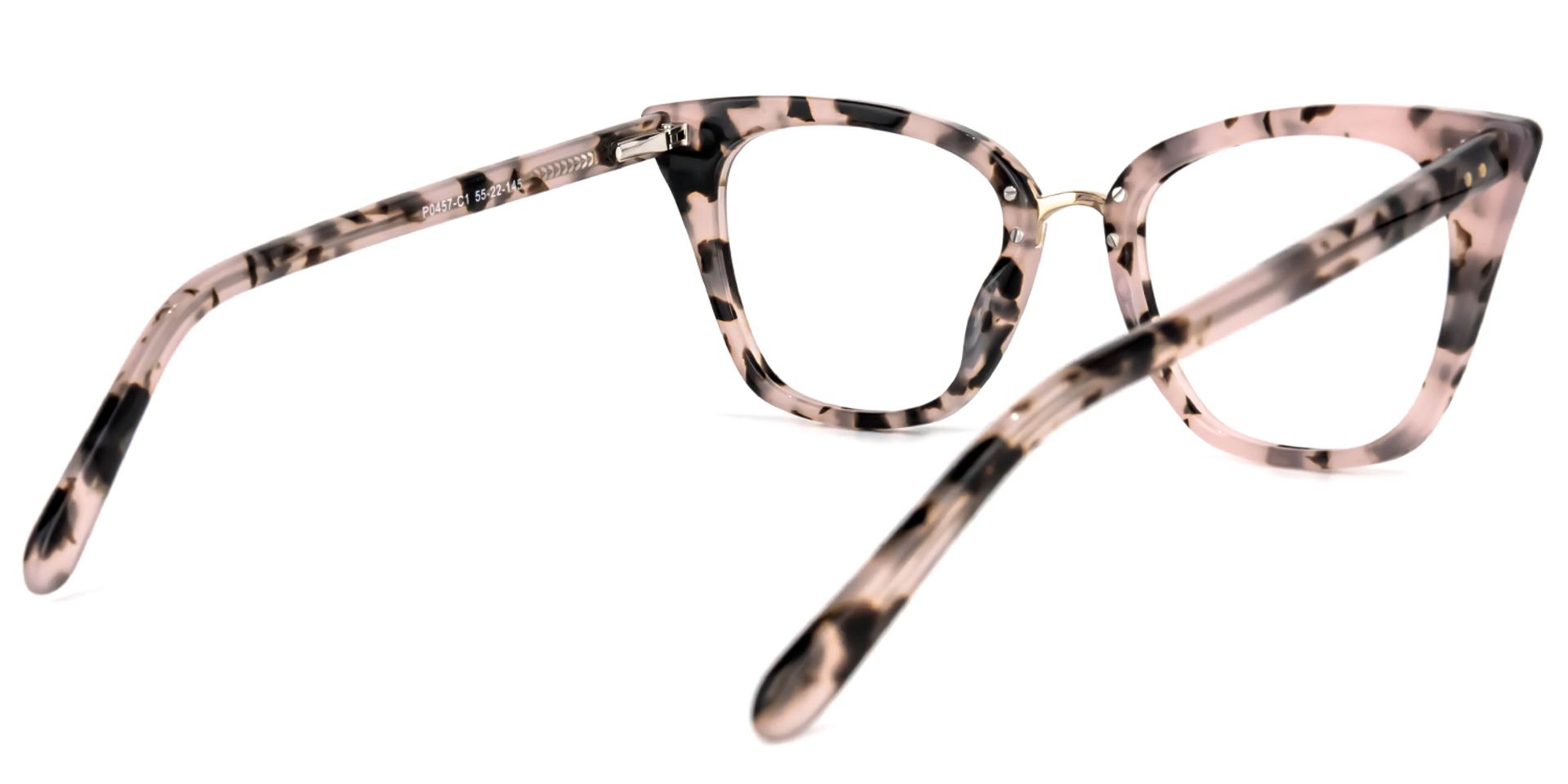 Martha Rosa-Tortoise Cateye Brille3