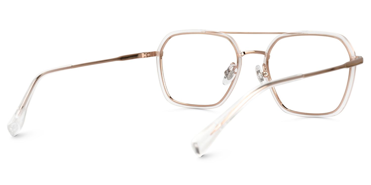 Sherie Gold Pilot Brille2