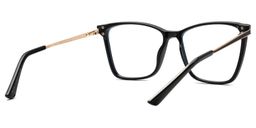 Tricee Schwarz Quadratisch Brille3