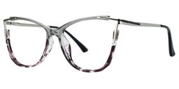 Yomary Grau Cateye Brille1
