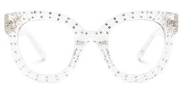 Kahle Klar Cateye Brille2