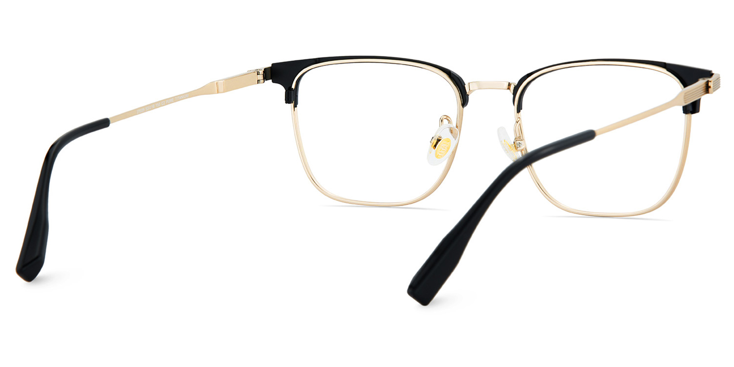 Barrett Gold Browline Titan Brille4