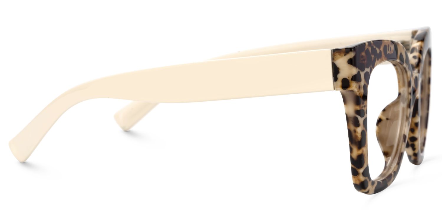 Malcolm Braun Rechteckig Brille4