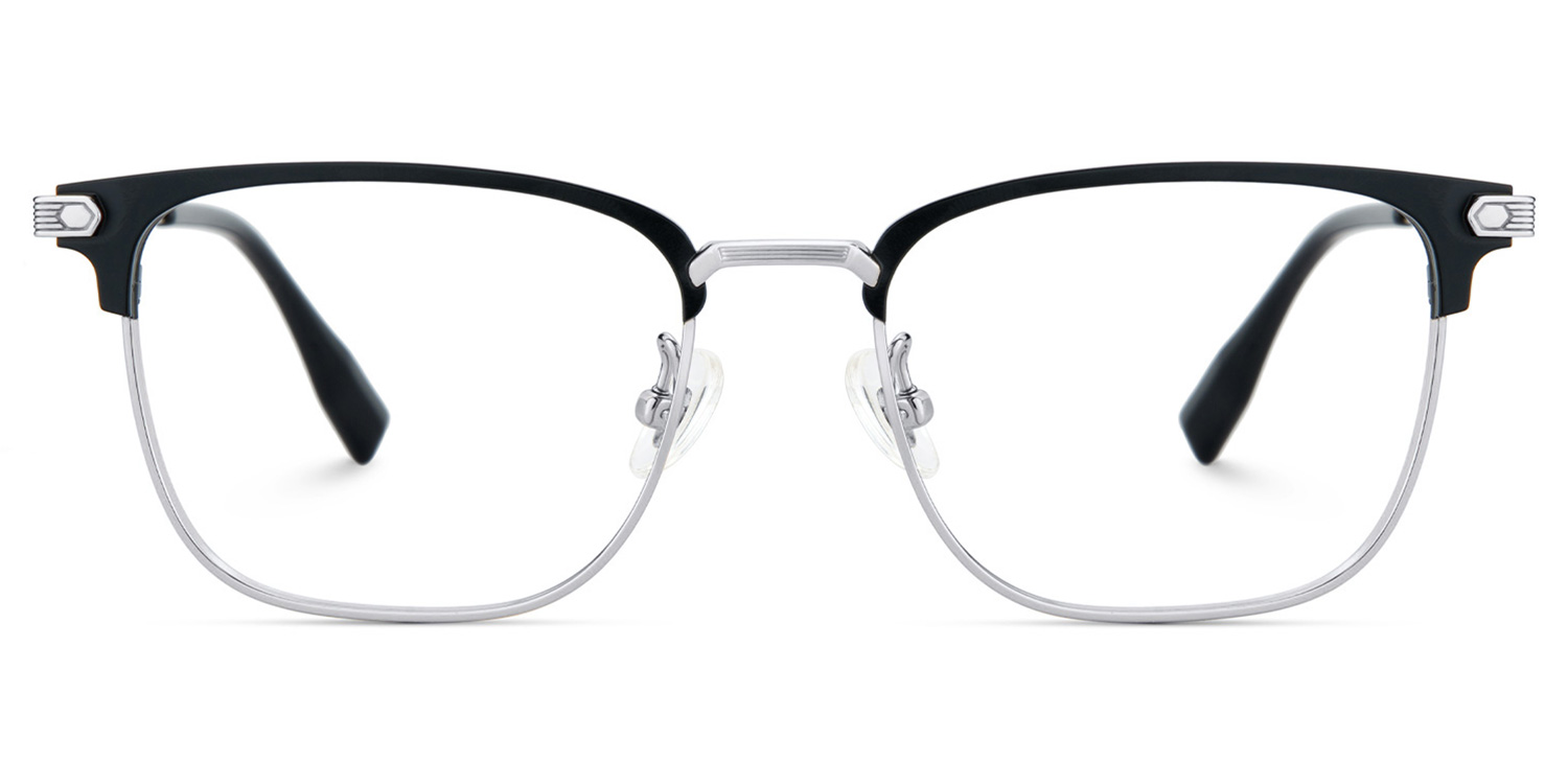 Barrett Silber Browline Brille