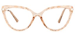 Lucas Champagne Cat Eye Brille0