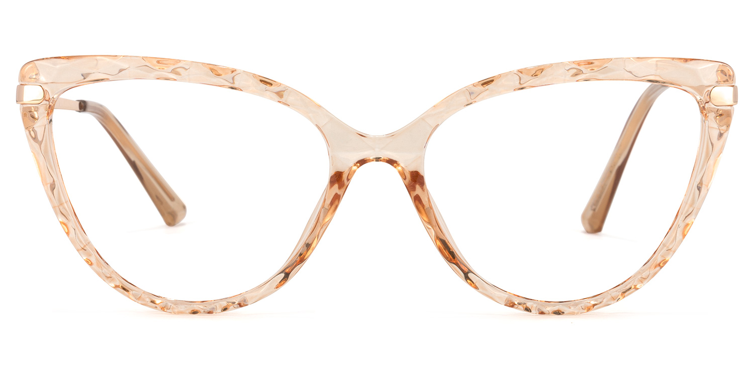 Lucas Champagne Cat Eye Brille0