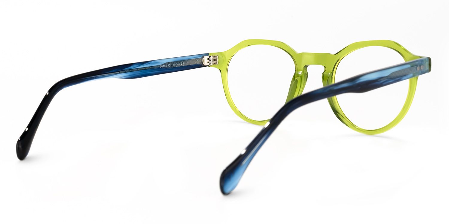 Plauen Grüne Runde Brille3